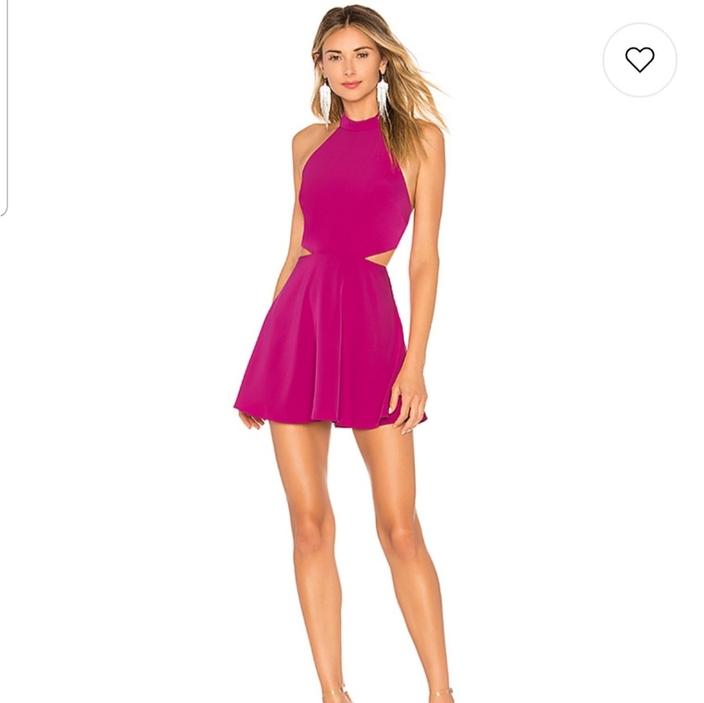 x NAVEN Olivia Dress in Magenta